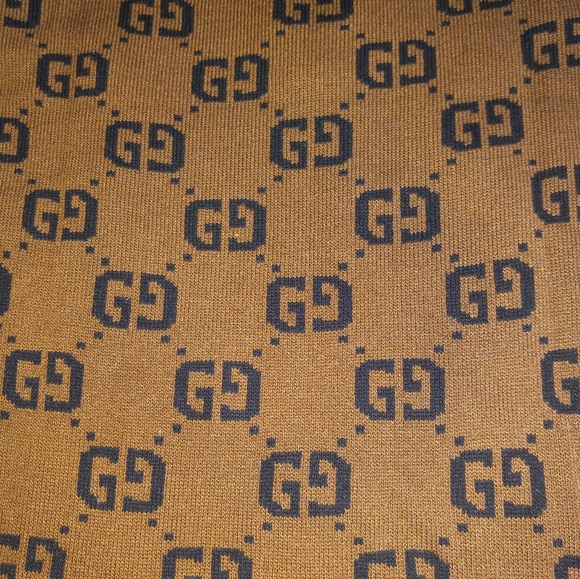 Vintage fitted Gucci Jacquard-knit top - Picture 5 of 6